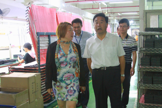 甘肃省武山县领导莅临OD·综合体育参观考察