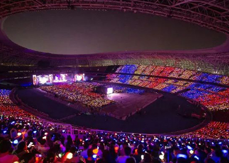 OD·综合体育LED巨幕和荧光棒燃爆周杰伦太原演唱会（第二场）